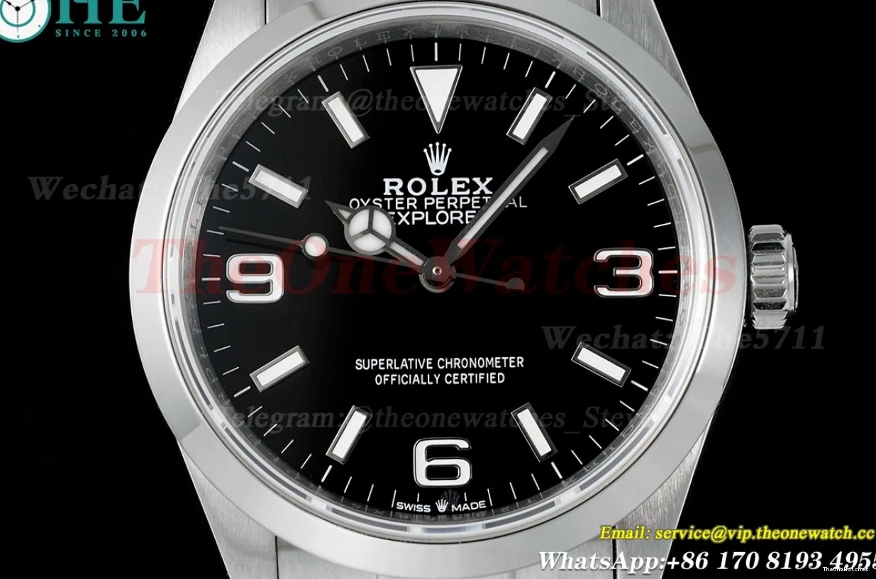 A2836 124270 36mm I Explorer Dial SS KRF Black Oys SS 1225